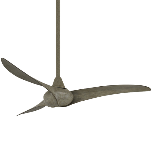 Wave 52-Inch Fan in Driftwood by Minka Aire