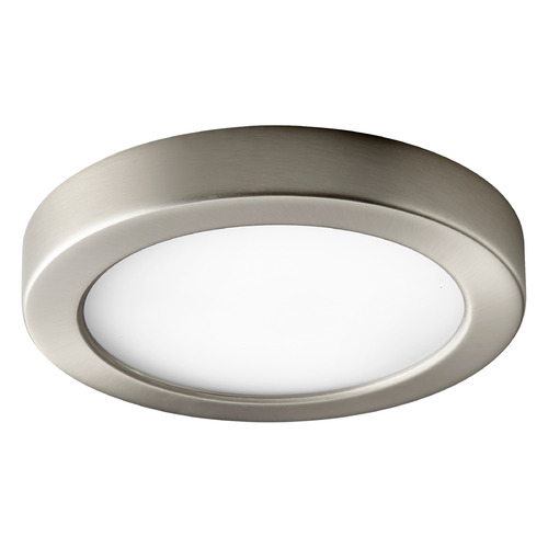 Elite 7-Inch LED Flush Mount in Satin Nickel by Oxygen Lighting