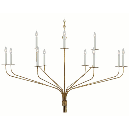 Ian K. Fowler Belfair Chandelier in Iron by Visual Comfort Signature