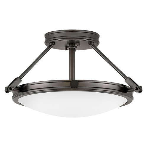 Collier 15.25-Inch Black Oxide Semi-Flush Mount by Hinkley Lighting