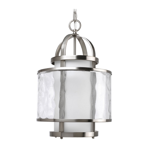 Bay Court Pendant in Brushed Nickel by Progress Lighting