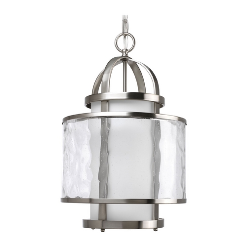 Progress Lighting Bay Court Pendant in Brushed Nickel by Progress Lighting P3701-09