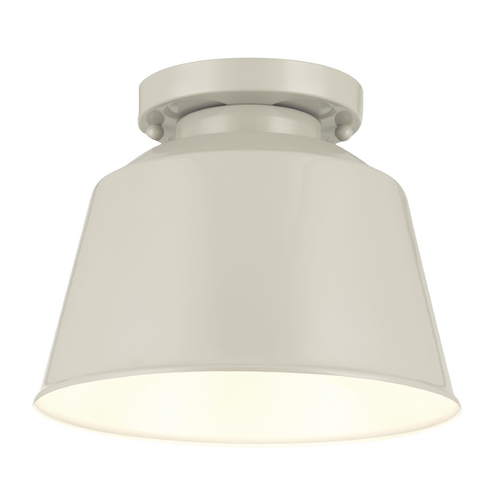 Generation Lighting Freemont Hi Gloss Grey Close To Ceiling Light OL15013HGG