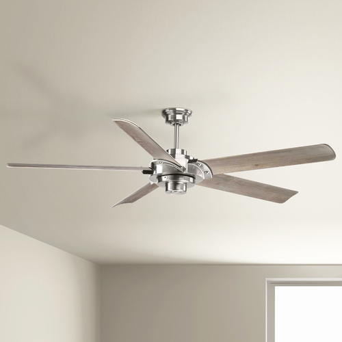 Ellwood Brushed Nickel Ceiling Fan by Progress Lighting