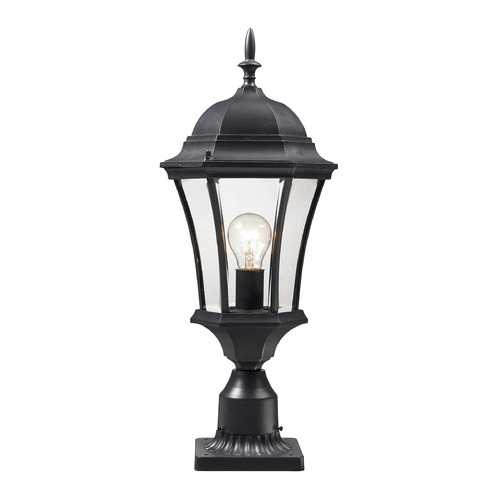 Wakefield Black Post Light by Z-Lite