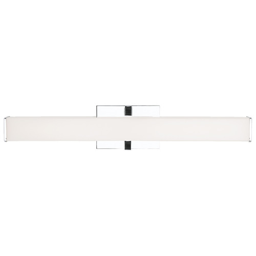 Ellis 24-Inch 277V LED Bath Light in Chrome by Visual Comfort Modern