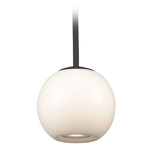 Kuzco Lighting Europa Black LED Mini Pendant by Kuzco Lighting PD47603-BK