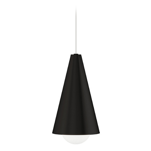 Mini Joni LED Monopoint Pendant in Black by Visual Comfort Modern