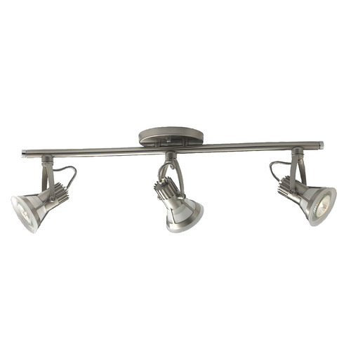 Eurofase Lighting 22.50-Inch Halogen Fixed Track in Satin Nickel by Eurofase Lighting TK-3VTX3-34