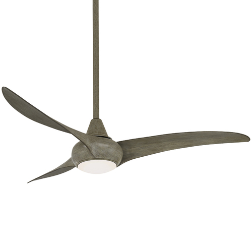Light Wave 52-Inch Fan in Driftwood by Minka Aire