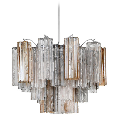 Crystorama Lighting Crystorama Lighting Addis Polished Chrome Mini-Chandelier ADD-306-CH-AU