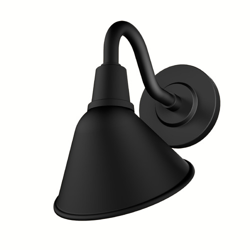 Hunter Fan Company Cassius Matte Black Barn Light