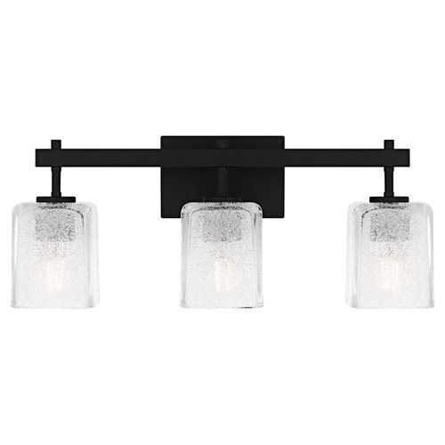 Quoizel Lighting Brenthouse Matte Black Bathroom Light