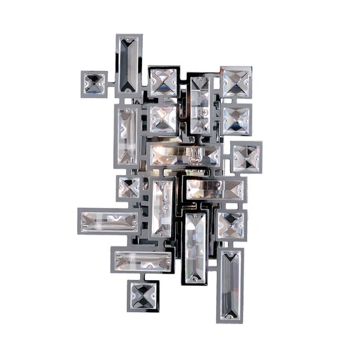 Vermeer 2 Light Wall Bracket with Chrome
