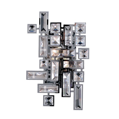 Allegri Lighting Vermeer 2 Light Wall Bracket with Chrome 11191-010-FR001