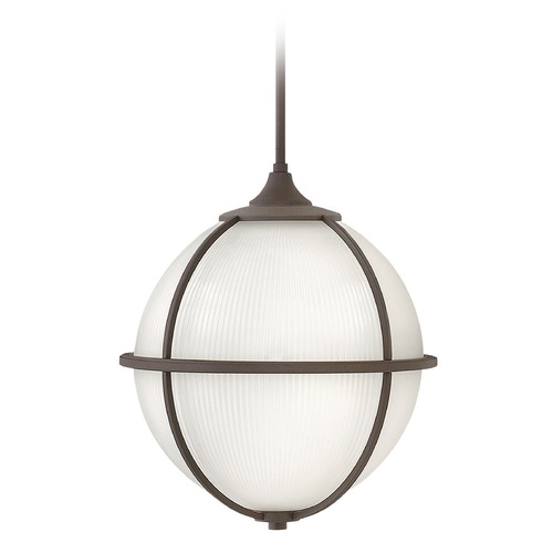 Hinkley Odeon 15-Inch Oil Rubbed Bronze Pendant by Hinkley Lighting 4744OZ