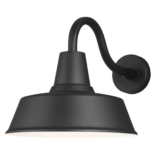 Visual Comfort Studio Collection LED Outdoor Barn Wall Light in Black by Visual Comfort Studio 8737401EN3-12