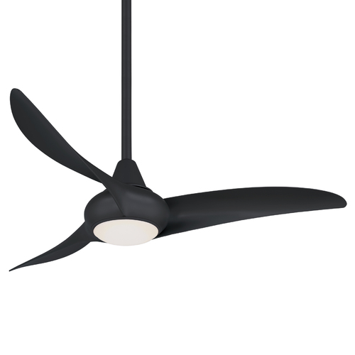 Light Wave 44-Inch LED Fan in Coal by Minka Aire
