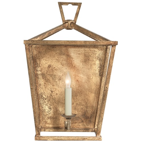 Visual Comfort Signature Collection E.F. Chapman Darlana Wall Lantern in Gilded Iron by Visual Comfort Signature CHD2165GI