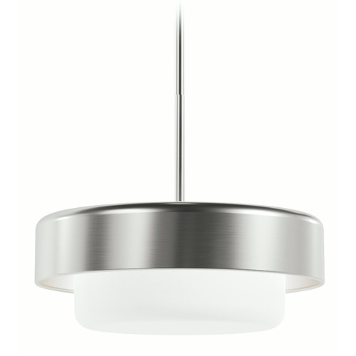 Station Brushed Nickel Pendant by Hunter Fan Company