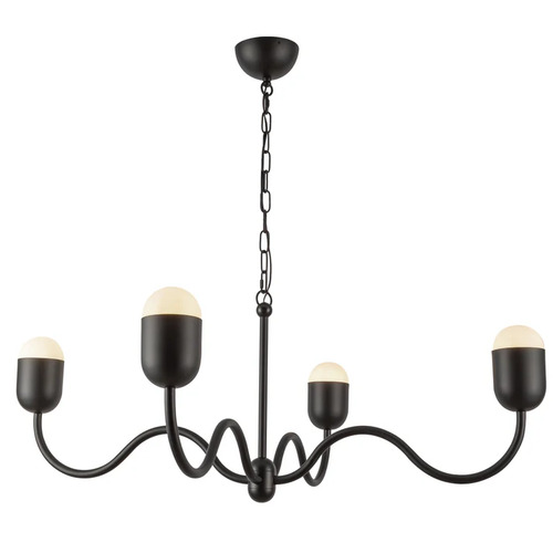 Alora Lighting Effie Matte Black Chandelier