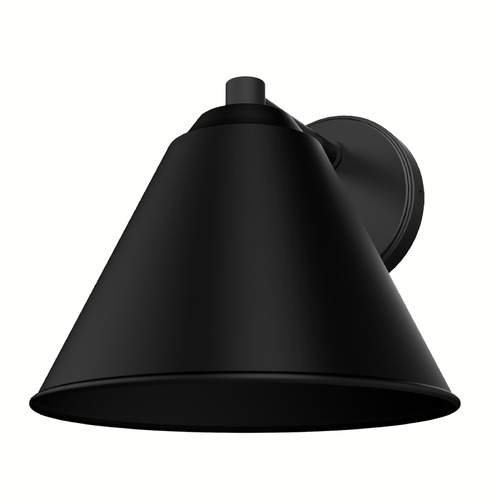 Hunter Fan Company Aeronaut Matte Black Outdoor Wall Light