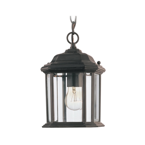 Generation Lighting Kent Outdoor Hanging Light in Black by Generation Lighting 60029-12