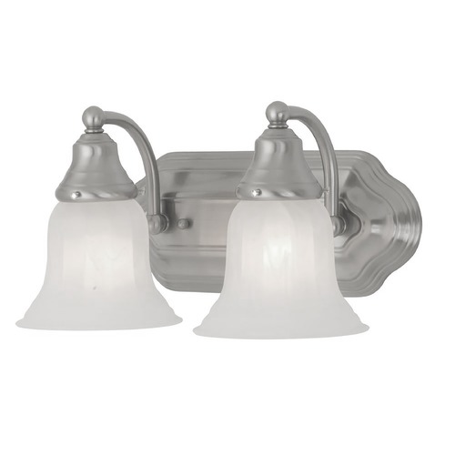 Design Classics Lighting Two-Light Bathroom Vanity Light 568-09