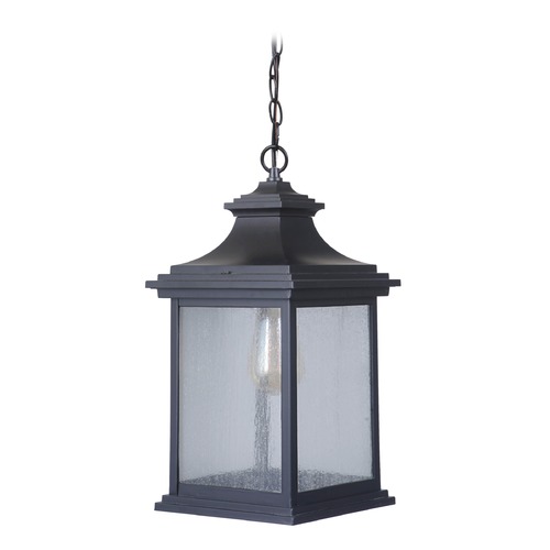 Gentry Midnight Outdoor Hanging Light by Craftmade Lighting