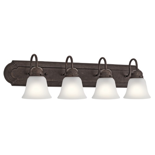 Traditional Bathroom Light Bronze by Kichler Lighting
