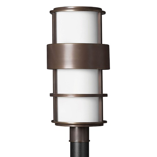 Hinkley Saturn 12V Large Post Top Lantern in Metro Bronze by Hinkley Lighting 1901MT-LV