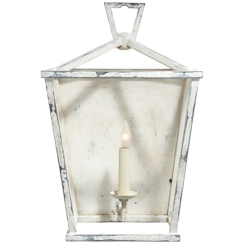 Visual Comfort Signature Collection E.F. Chapman Darlana Wall Lantern in Old White by Visual Comfort Signature CHD2165OW