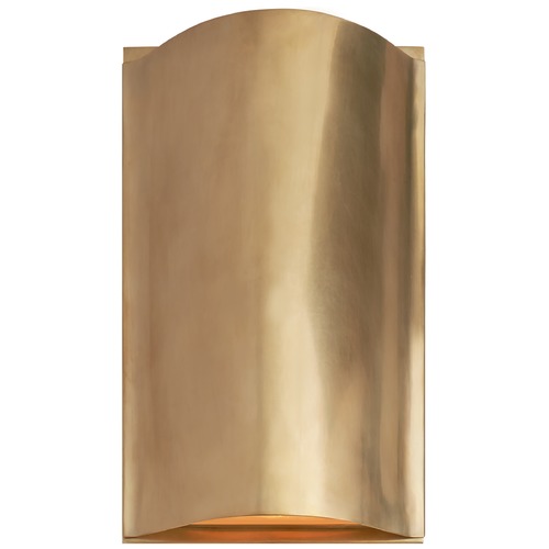 Kelly Wearstler Avant Small Sconce in Antique Brass by Visual Comfort Signature