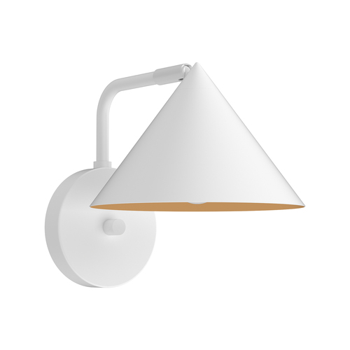 Alora Lighting Remy White Switched Sconce