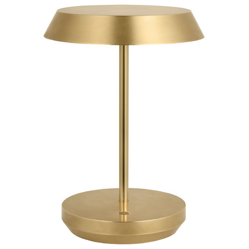 Visual Comfort Modern Collection Sean Lavin Tepa Hand Rubbed Antique Brass LED Accent Lamp