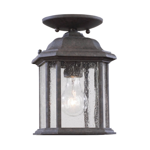 Generation Lighting Kent Convertible Outdoor Pendant in Oxford Bronze by Generation Lighting 60029-746