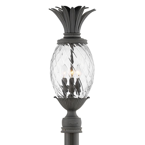 Hinkley Plantation 12V X-Large Post Top in Museum Black by Hinkley Lighting 2121MB-LV