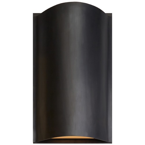 Visual Comfort Signature Collection Kelly Wearstler Avant Small Sconce in Bronze by Visual Comfort Signature KW2704BZFG