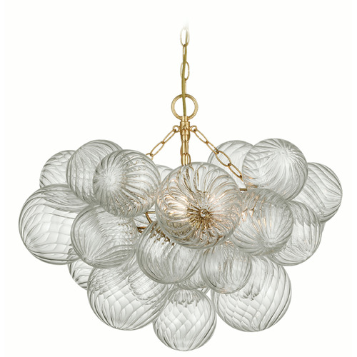 Visual Comfort Signature Collection Julie Neill Talia Chandelier in Gild by Visual Comfort Signature JN5110G/CG