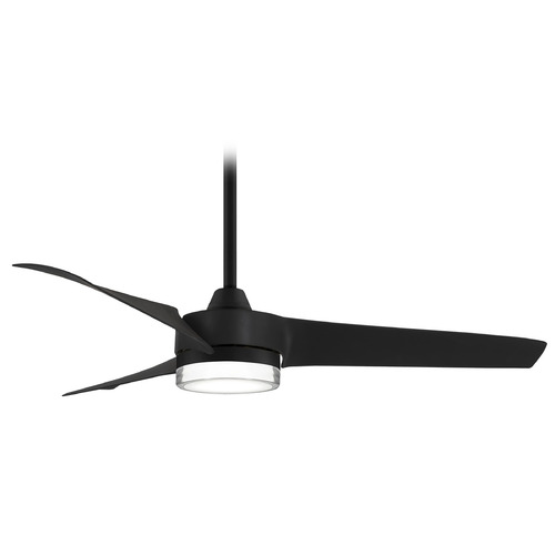 Minka Aire Minka Aire Veer Coal LED Ceiling Fan with Light F692L-CL