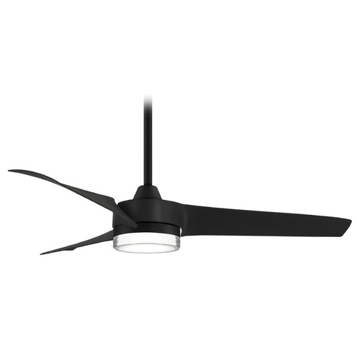 Minka Aire Veer Coal LED Ceiling Fan with Light