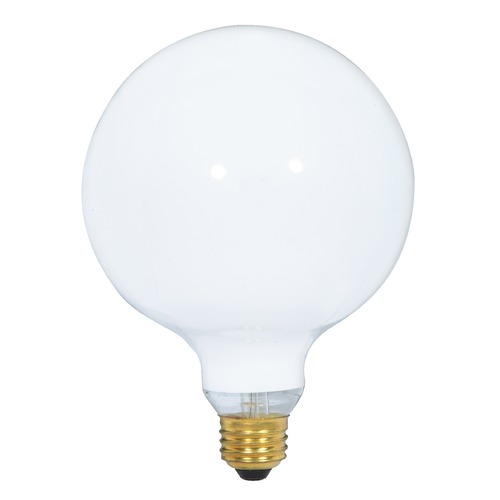 Satco Lighting Incandescent G40 Light Bulb Medium Base 120V by Satco S3004