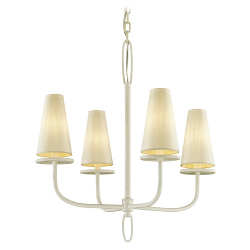 Troy Lighting Troy Lighting Marcel Gesso White Chandelier F6285