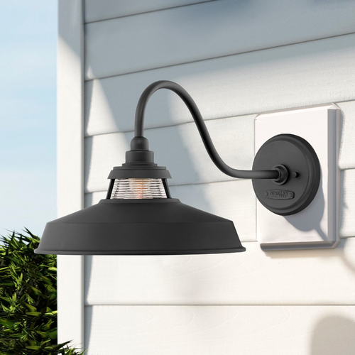 Troyer Black Barn Light by Hinkley Lighting