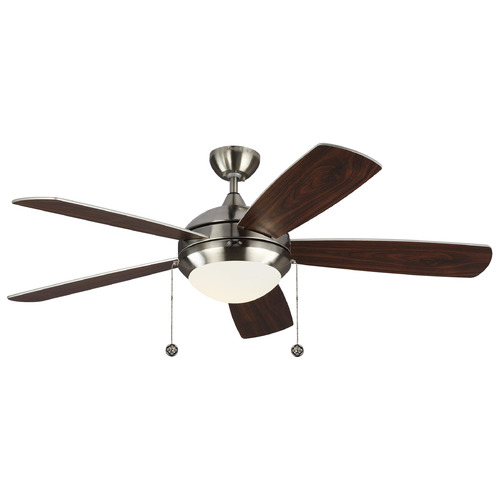 Generation Lighting Fan Collection Discus Classic 52 Matte Black LED Ceiling Fan by Generation Lighting Fan Collection 5DIC52BSD-V1