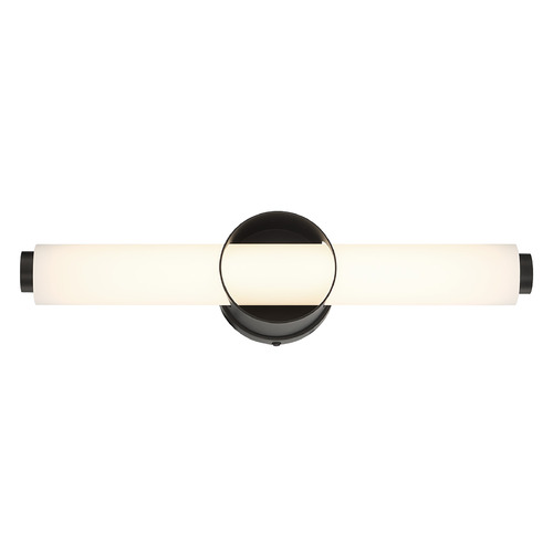 Santoro 20-Inch LED Bath Bar in Black by Eurofase Lighting