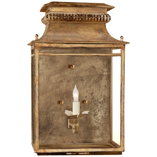 Visual Comfort Signature Collection Suzanne Kasler Flea Market Lantern in Gilded Iron by Visual Comfort Signature SK2301GI