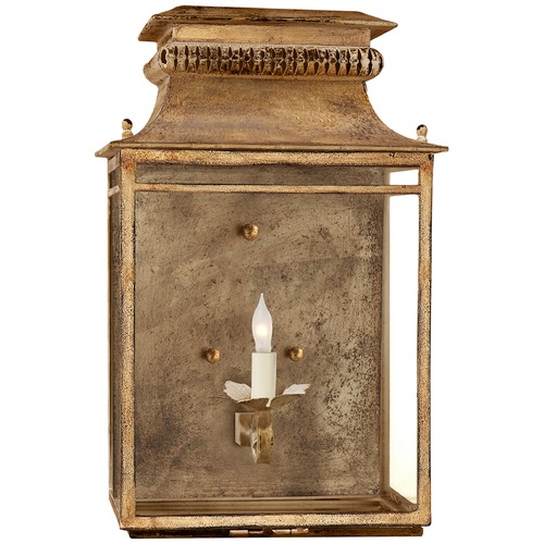 Suzanne Kasler Flea Market Lantern in Gilded Iron by Visual Comfort Signature