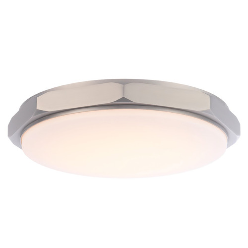 Modern Forms by WAC Lighting Grommet Brushed Nickel LED Flush Mount by Modern Forms FM-30216-27-BN