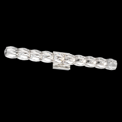 Schonbek Worldwide Lighting Verve LED Polished Stainless Steel LED Vertical Bathroom Light